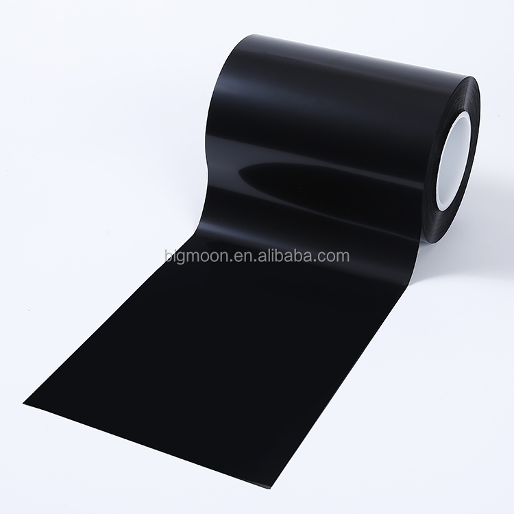 Factory Wholesale Black Color Black PET Film