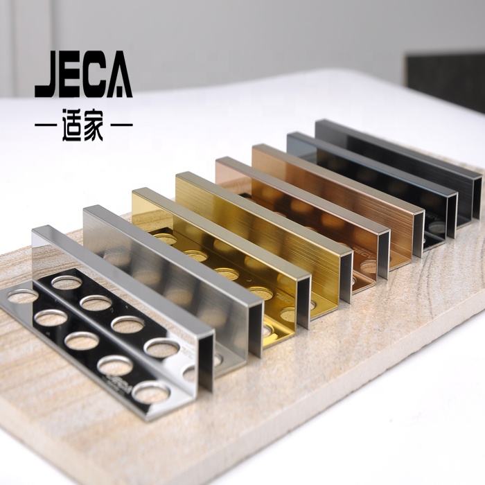 Декоративные Профили JECA, металлическая кромка из нержавеющей стали для отделки пола или стен