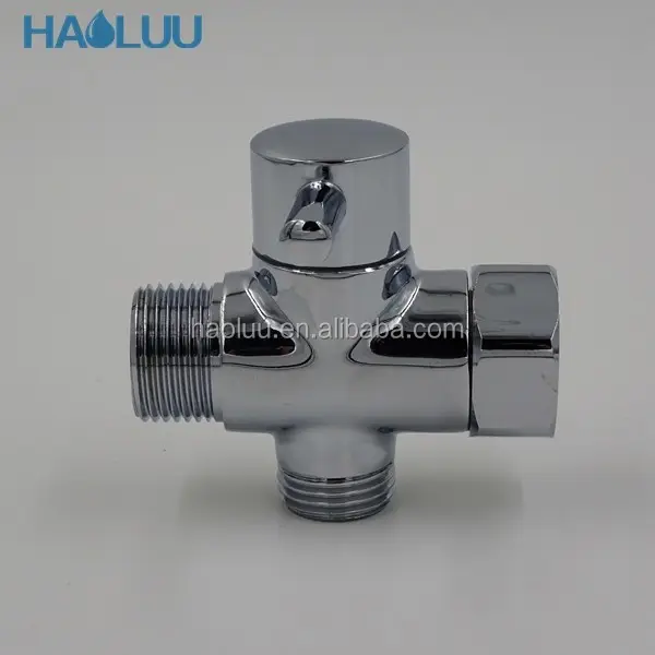 Высококачественное хромированное покрытие HL51003 без ручки, американский водяной переключатель shattaf