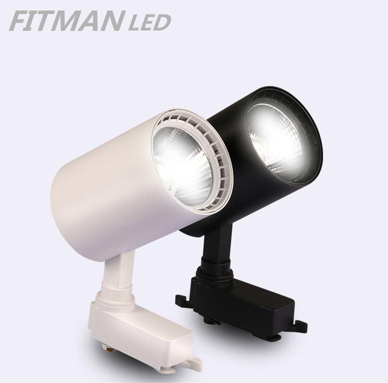 AC85-265v 10 Вт COB Rail Light Spotlight ,10 Вт cob track led light lamp для магазина
