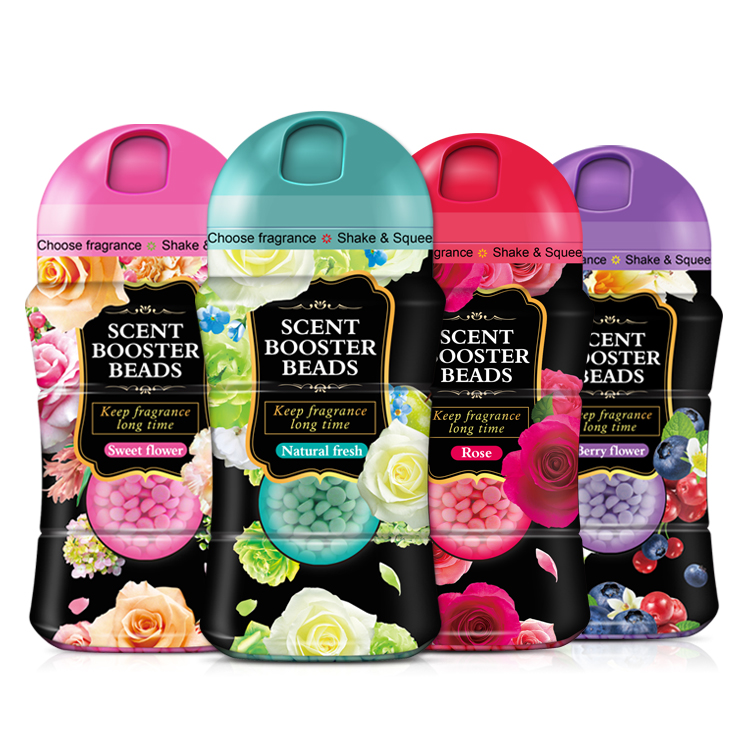 Laundry fragrance booster scent softener beads
