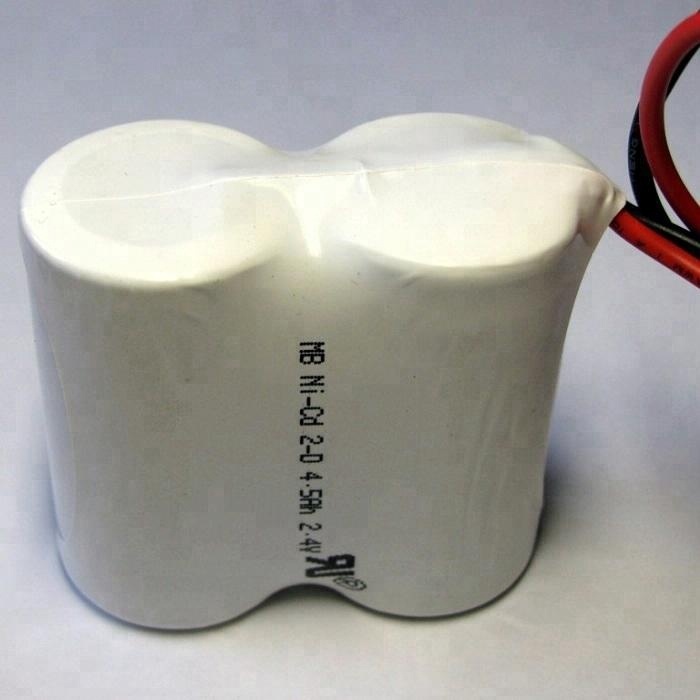 Ni-cd d4500mah 2,4 В аккумуляторная батарея аварийного освещения