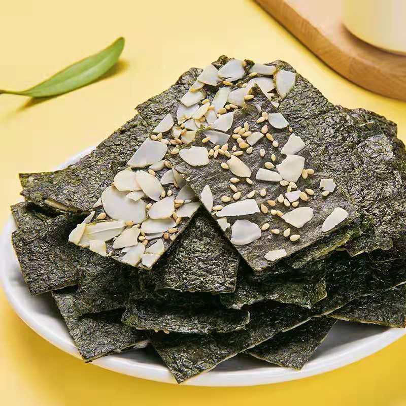 Лучшая цена сэндвич кунжута водоросли хрустящая закуска