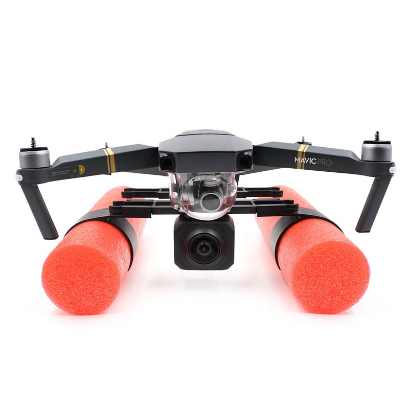 Для DJI Mavic Pro Platinum кронштейн шасси держатель Водонепроницаемый плавучести с плавающей палочки поплавок посадки на водной Дрон палка