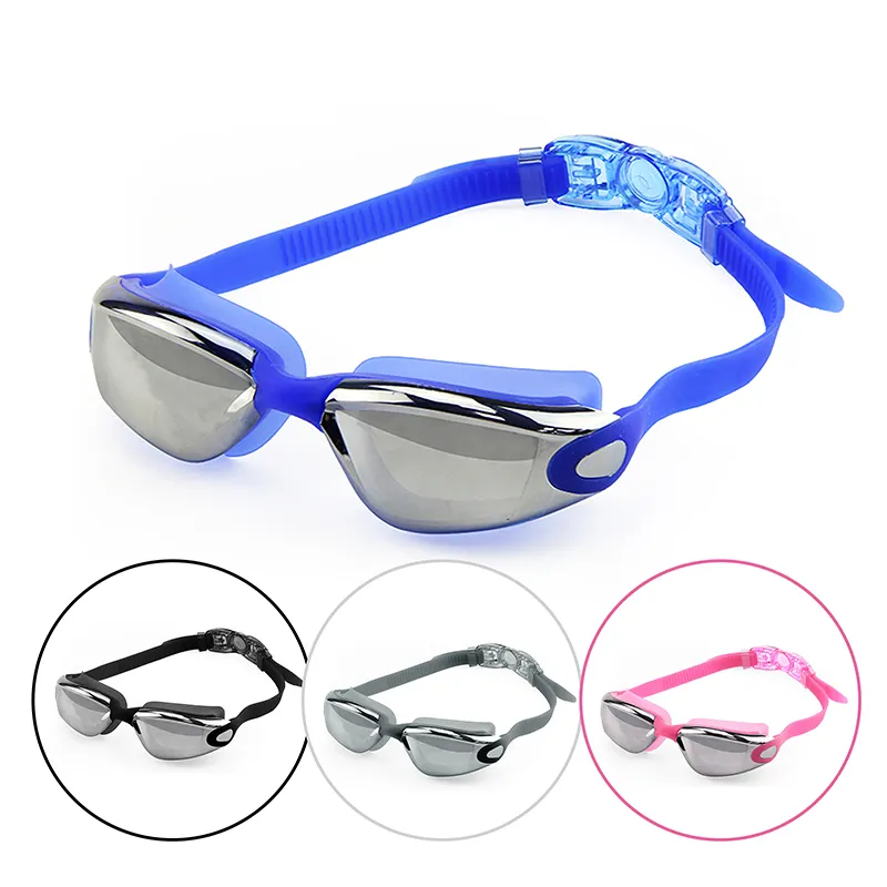 Popular Swimming Usage and PC Lenses Material Adult swimming googles