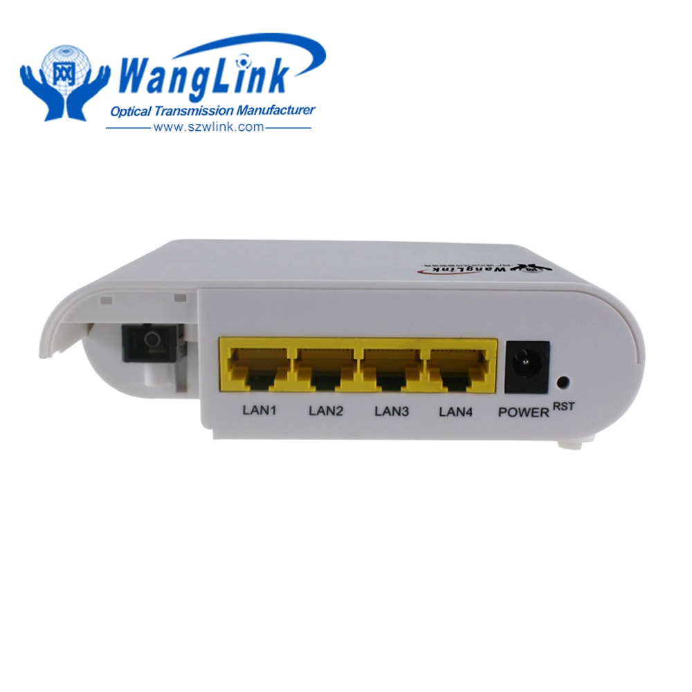 1000 Base 4 порта GPON Wi-Fi ОНУ compatitive с Huawei ZTE