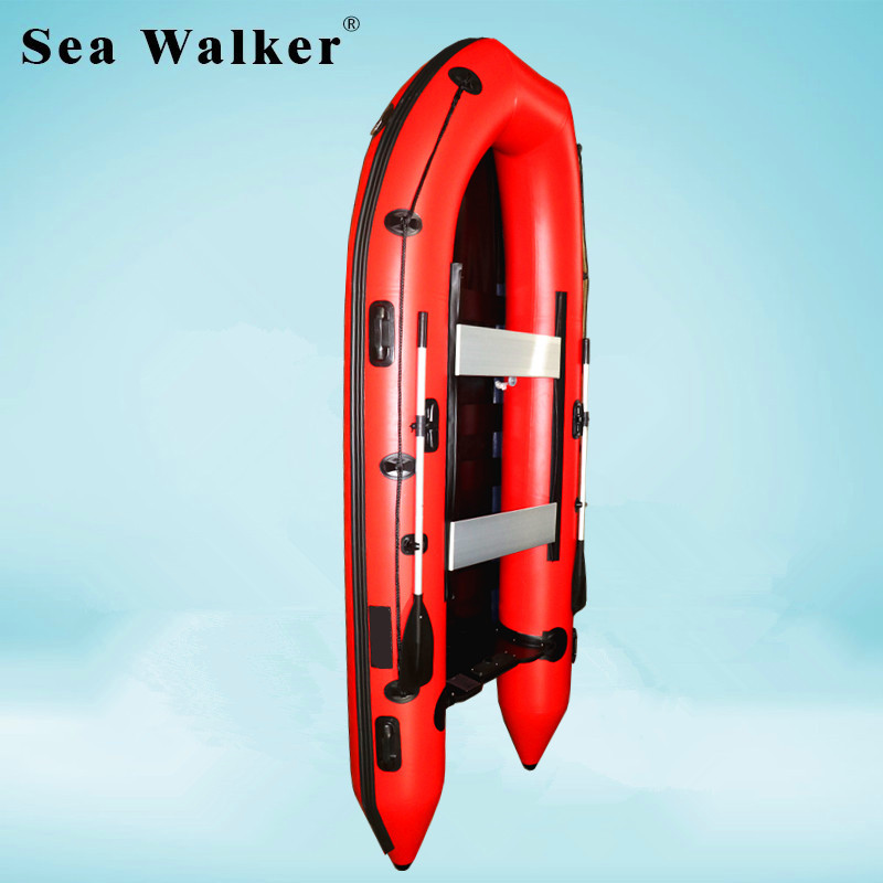 Seawalker 3,3 м надувная рыболовная лодка с воздушным решетчатым полом, гребная лодка из ПВХ материала для летних видов спорта с сертификацией CE