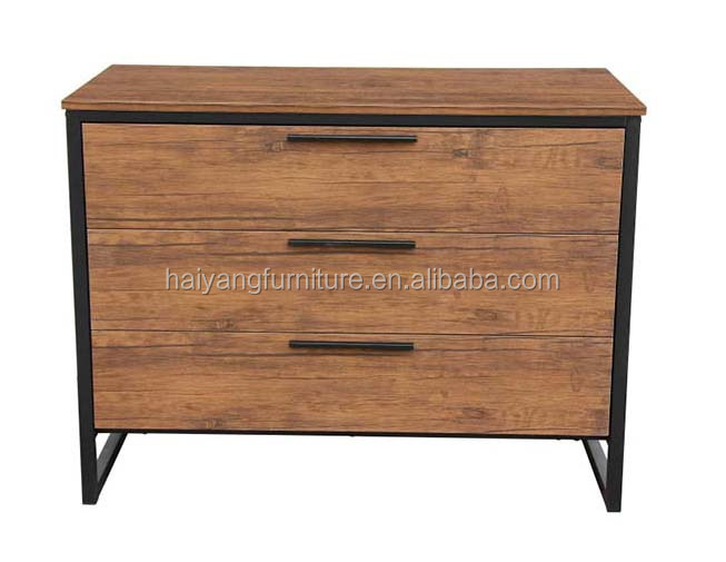 Professional home furniture manufacture wooden cabinets bedside table for living room with FSC certificate