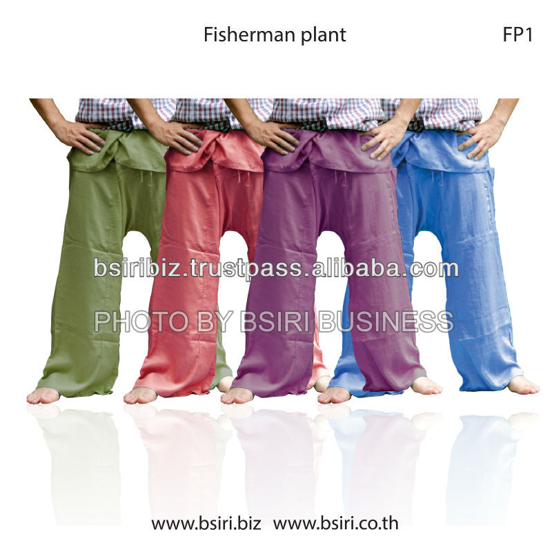Thai Pant Fisherman cotton yoga pants