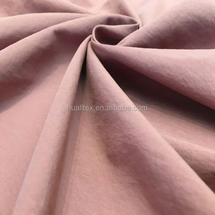 China Supplier 100% polyamide fabric 228T nylon taslan with waterproof and PU coating