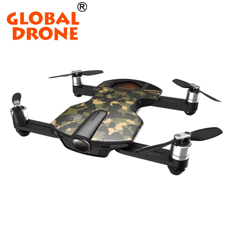Цветной складной Радиоуправляемый Дрон wingsland s6 с GPS дроном и HD камерой VS minivet