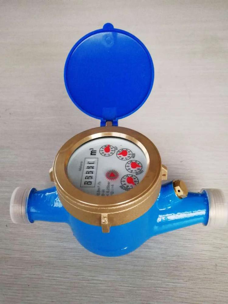 ISO4064 стандартная Medidore de agua с бронзовым корпусом и бронзовым хвостом
