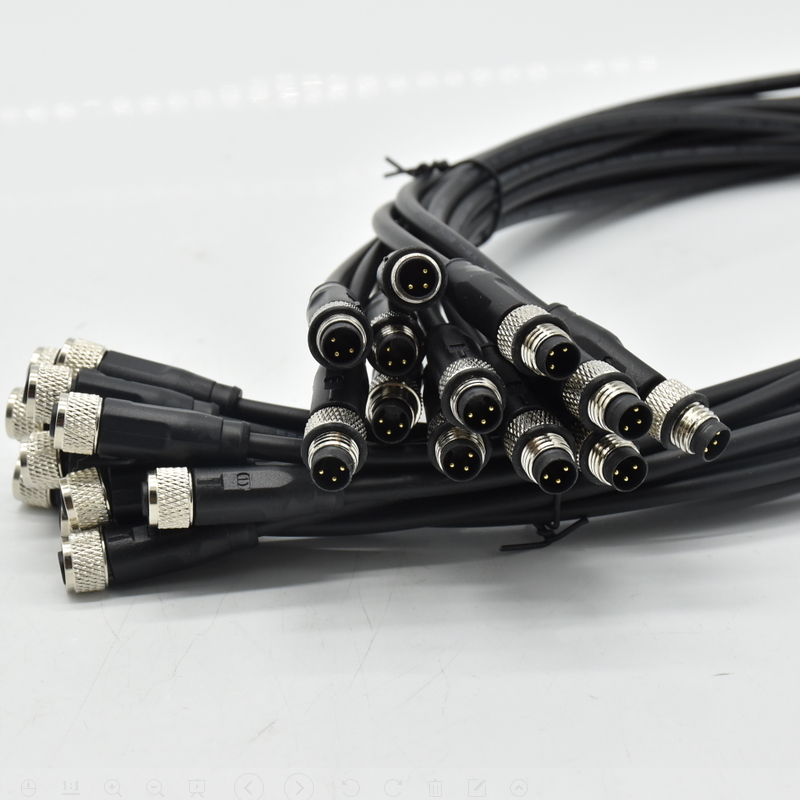 Кабель для датчика coder amphenol IP67 power male M8 3-контактный разъем