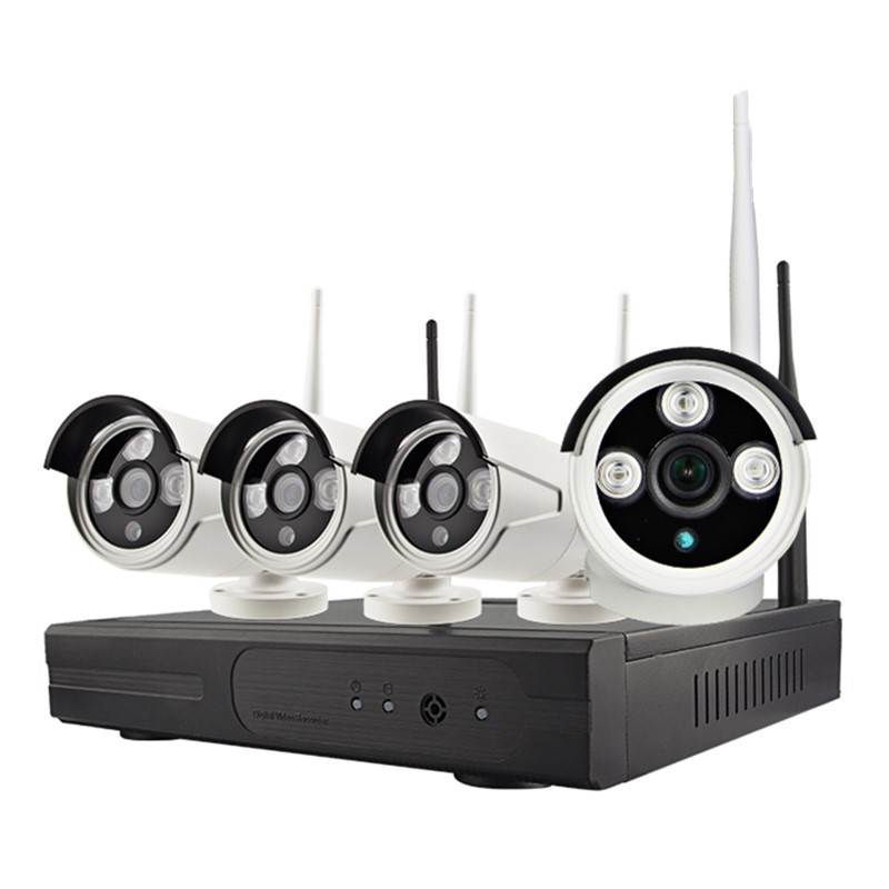 Hot-Sales 1080p Ip Wifi Outdoor Waterproof Cctv Camera 4CH Nvr Kit