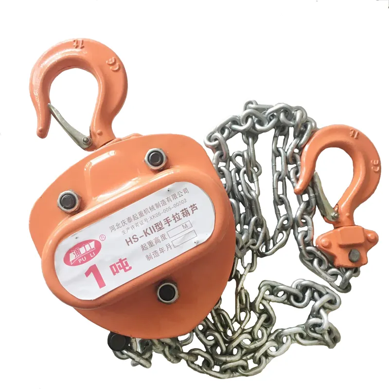 Hot sale HSZ-KII Chain blockparts/ hand chain block pulleyChain hoist manufacturer