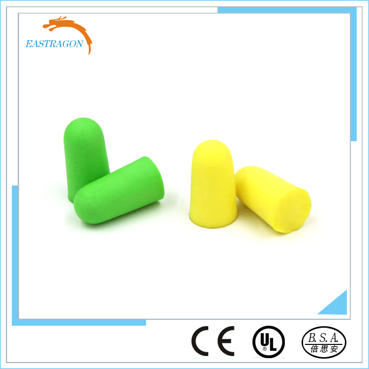 Мягкие и удобные пены PU Earplugs с подушкой обновления для продвижения