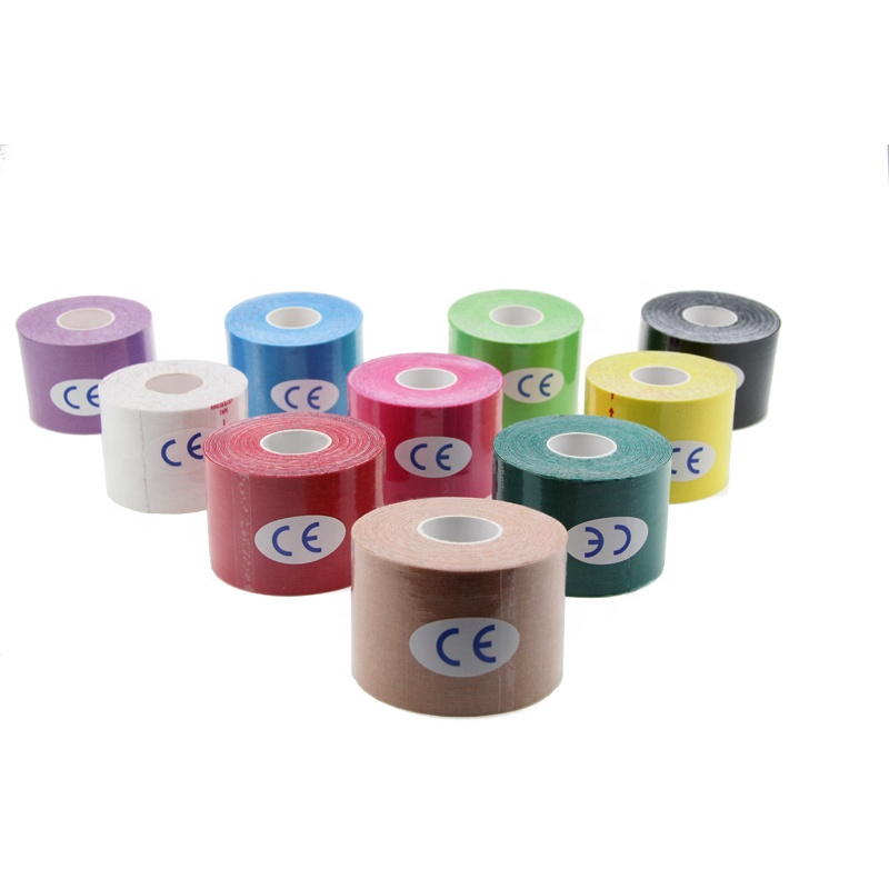 Full Size Waterproof Medical Cotton Elastic Athletic Sports Tape Muscle Cure Kinesiology Tape