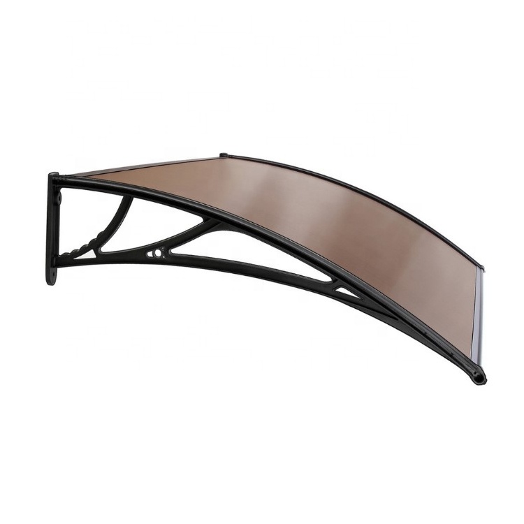 UV protect PC awning window roof canopy Front Door Shade Outdoor Patio Cover Canopy Hollow Sheet