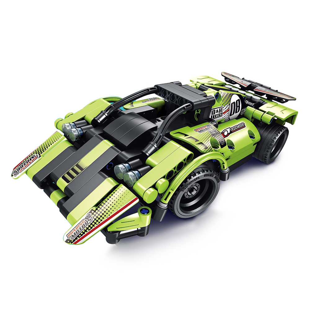 4CH ABS просветление F1 спортивный автомобиль игрушка RC строительный блок с 335 шт