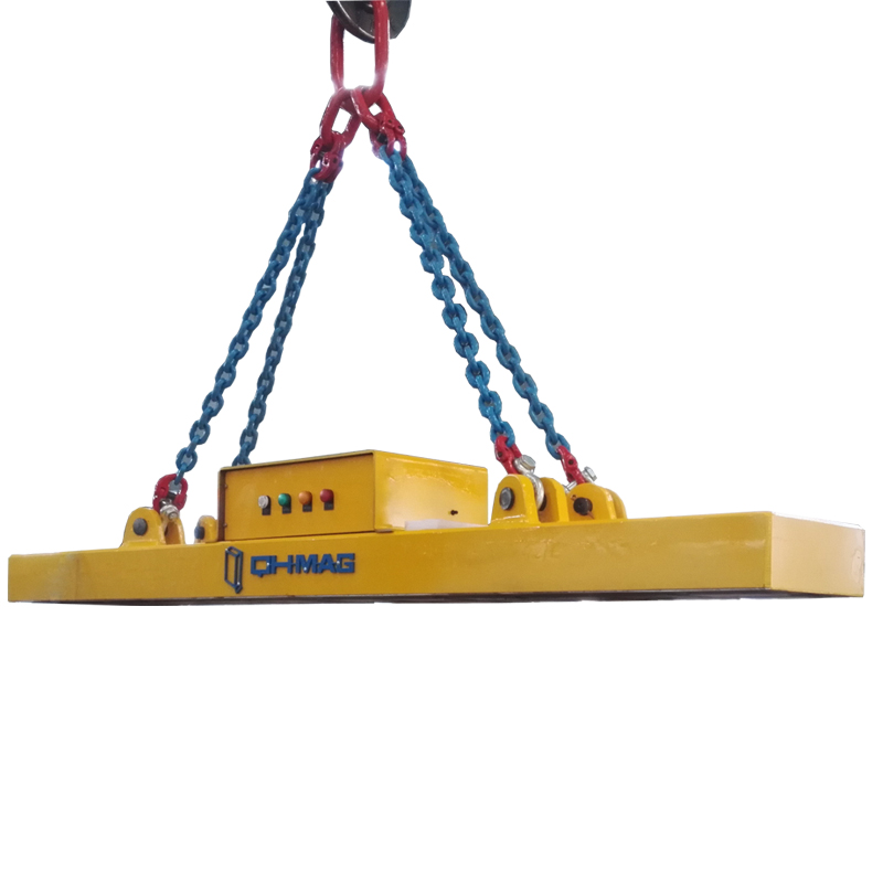 Unit Fast handling steel plates steel billet 1 ton lifting magnet