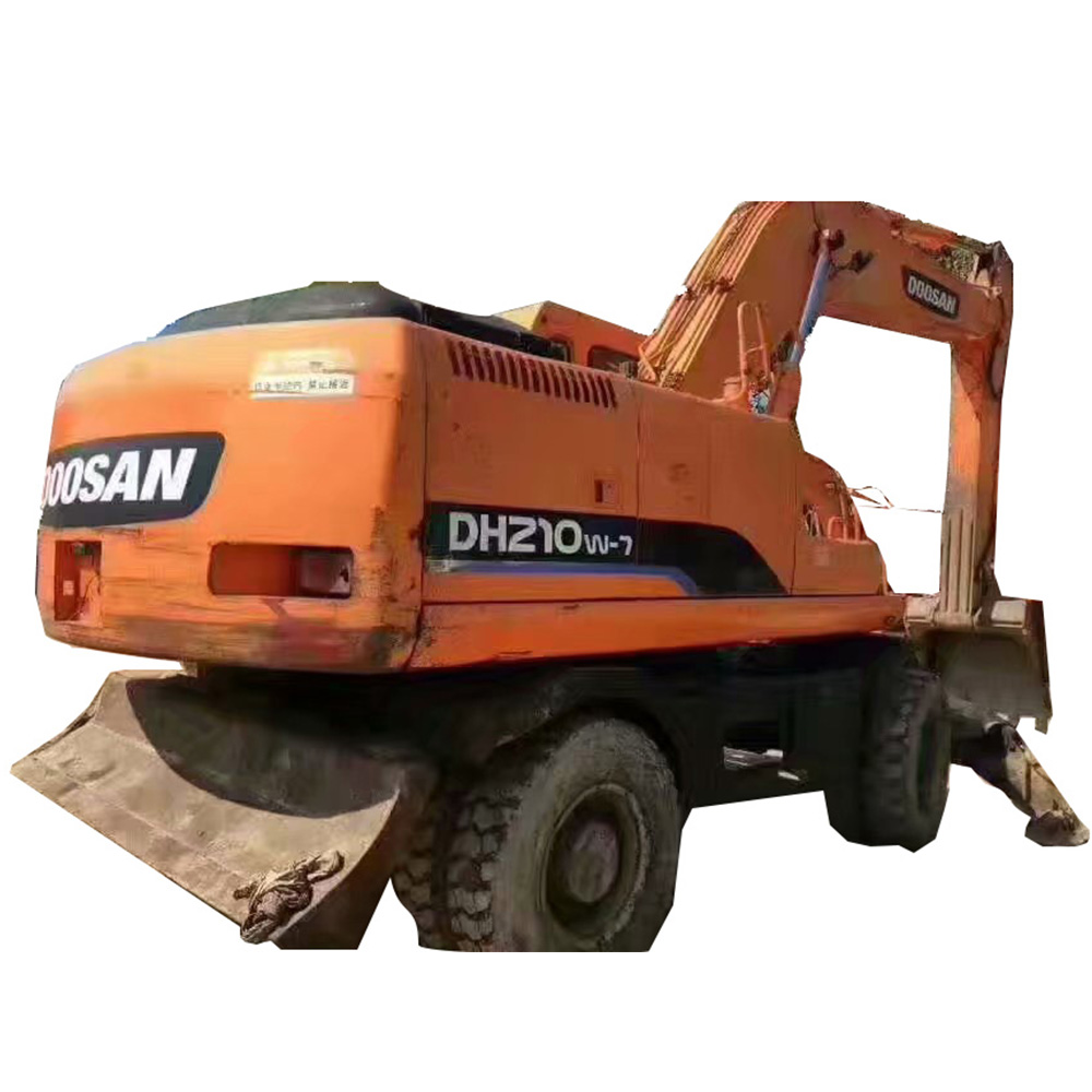 Подержанный колесный экскаватор Doosan 21ton подержанный колесный экскаватор Doosan DH210 DH220 DH100