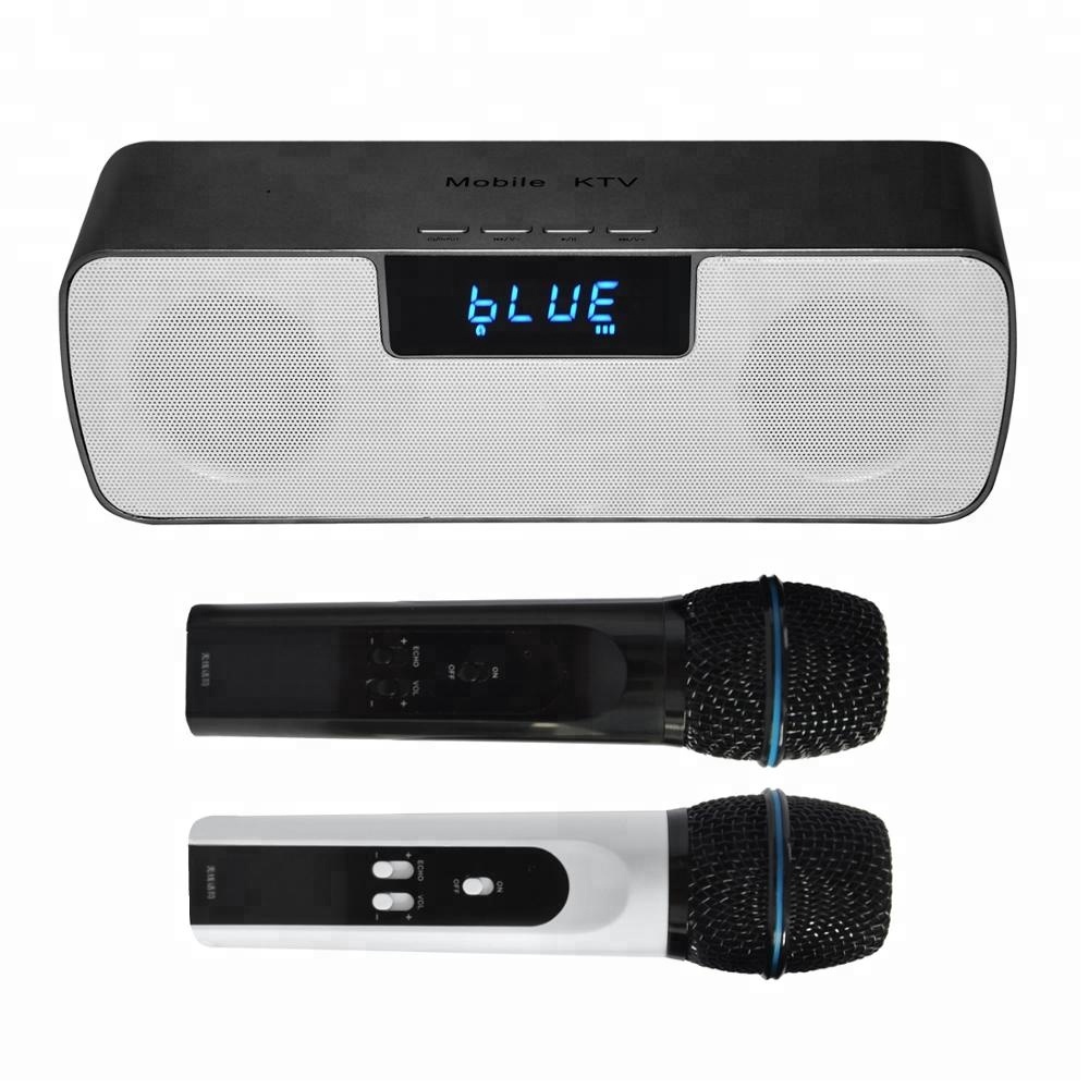 Лучший мобильный телефон Ktv, Bluetooth, беспроводной волшебный динамик, портативный Usb удобный микрофон для караоке