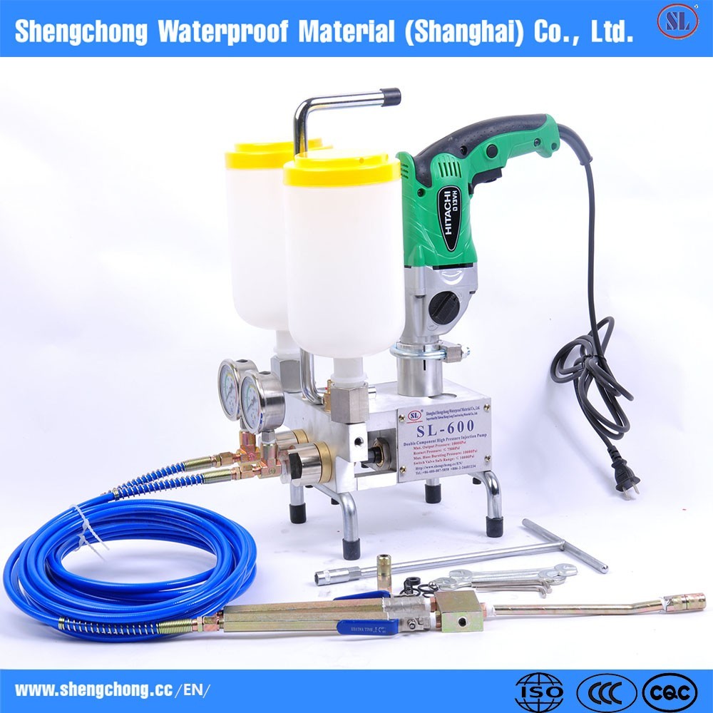 Two-component injection machine for pu/epoxy