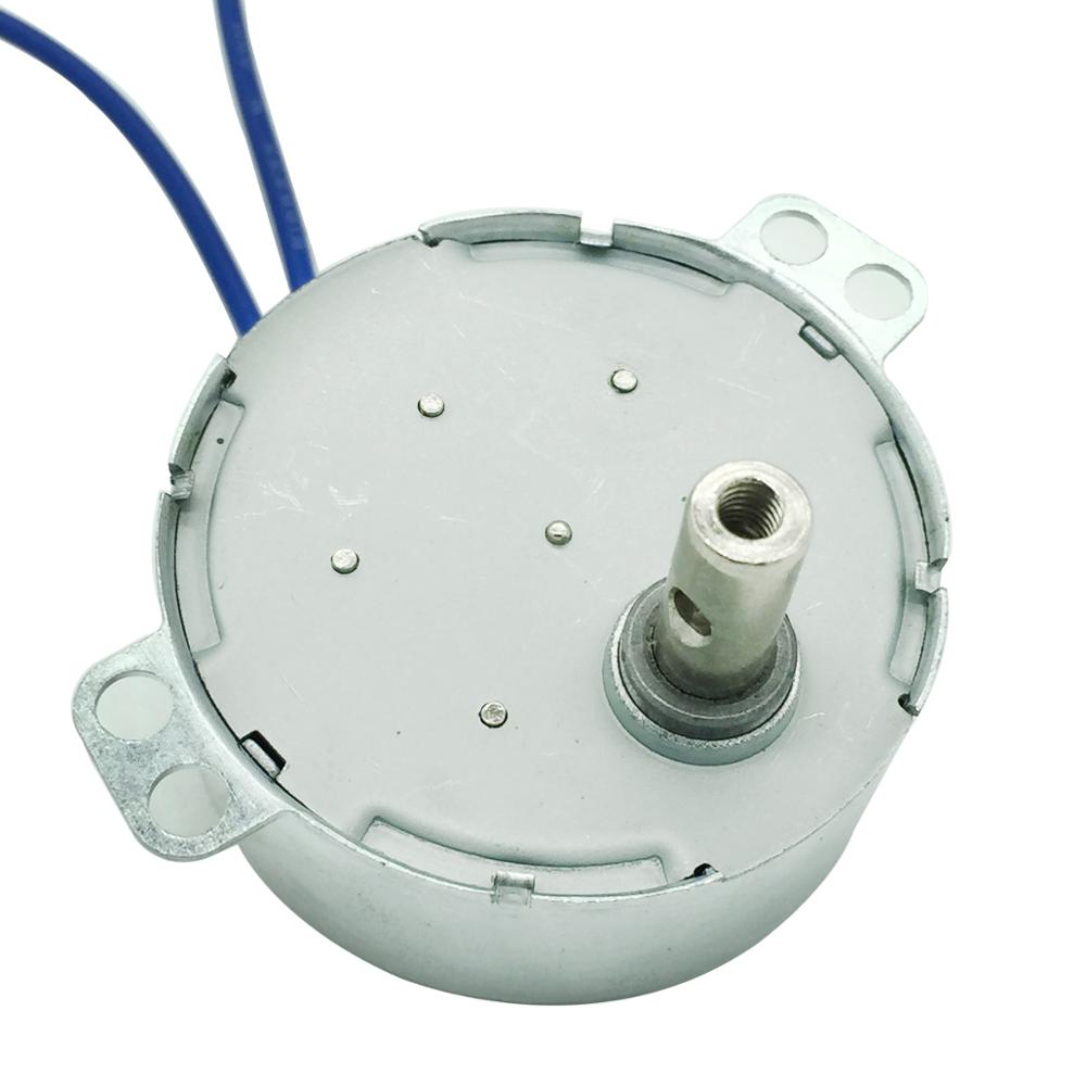 Оптовая продажа 220-240v, 110-127v 50/60 Гц переменного тока синхронный двигатель TYC-50 для поделок поворот выставка вентилятор микроволновая печь с зубчатой передачей