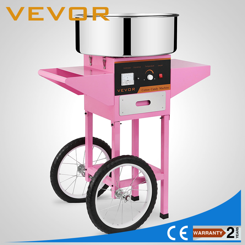 Машина для производства ваты VEVOR с тележкой