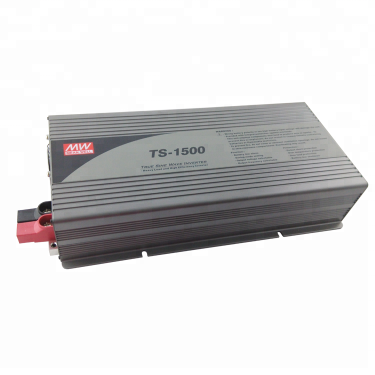 Meanwell 12V 24V 48V до 110V 220V истинный синус волна 1500 Вт инвертирующий усилитель мощности