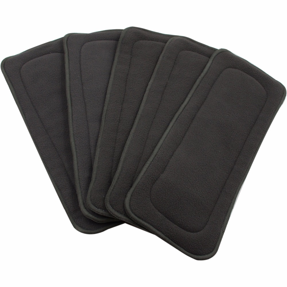 China Super Promotion Bamboo Charcoal Organic baby diaper inserts