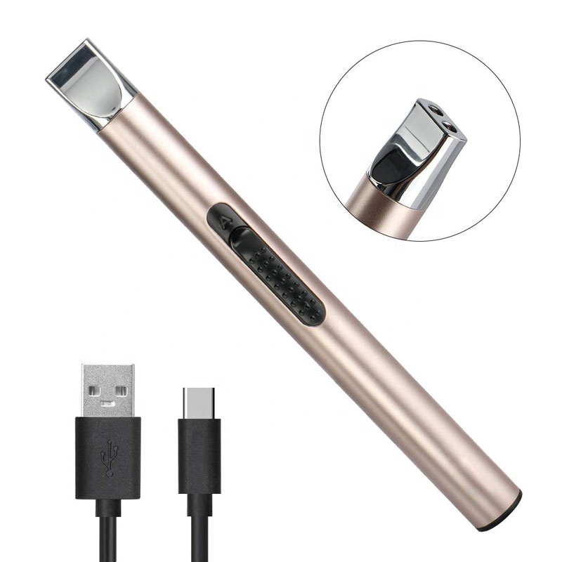 Оригинальная Заводская дуговая перезаряжаемая плазменная USB электрическая зажигалка для свечей, миниатюрная Зажигалка для свечей на кухне