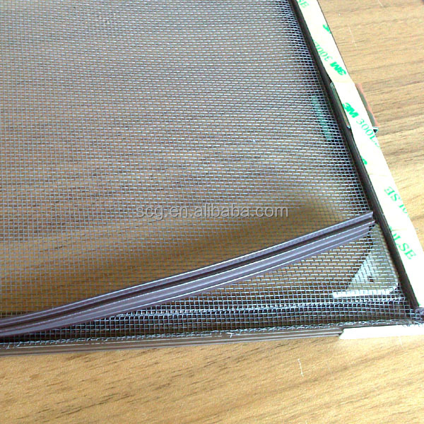 Hot sale magnetic window fly screen OEM size