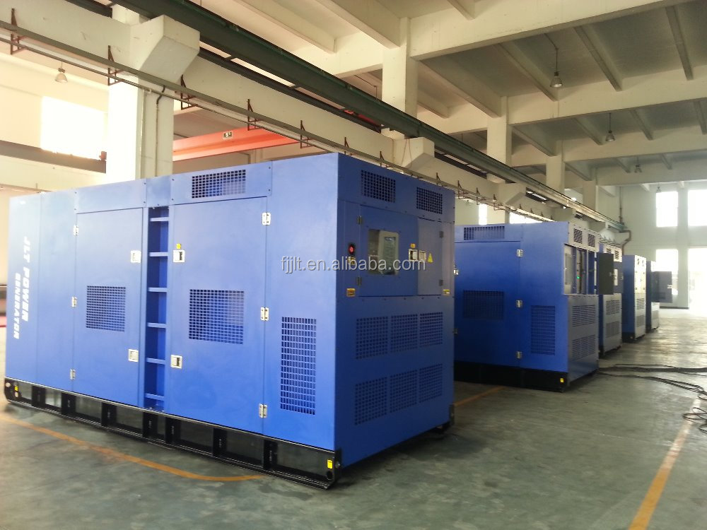 Three phase 15kva soundproof generator set with diesel engine 403D-15G2