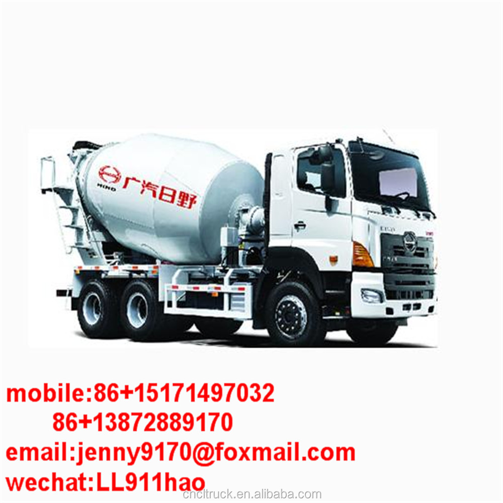 Бетономешалка hino LHD 6*4 10 куб. М для Бетоносмесительной установки, Япония