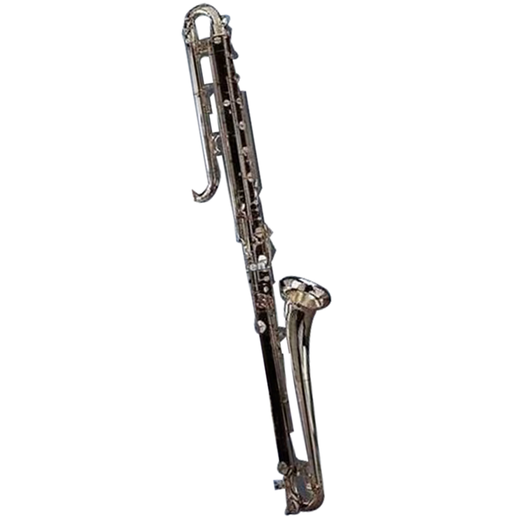 Bb tone ebonite body никелированный контрабас с двойным басом кларнет