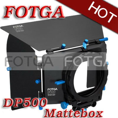 Fotga DP500 HDSLR DSLR Матовая коробка 4x4 фильтров лотки для 15 мм стержня 5DII 7D 60D 550D D7000