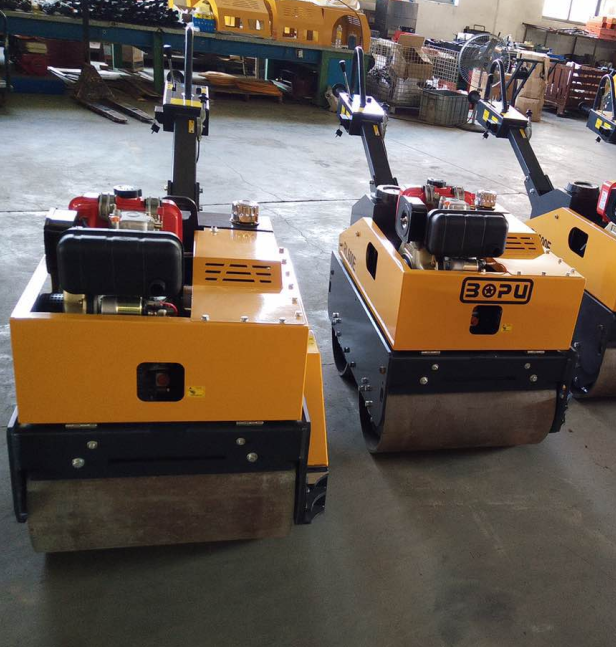 Мотоблок с двумя барабанами, дорожный каток 500kgs RL600E с Кама 178FSE
