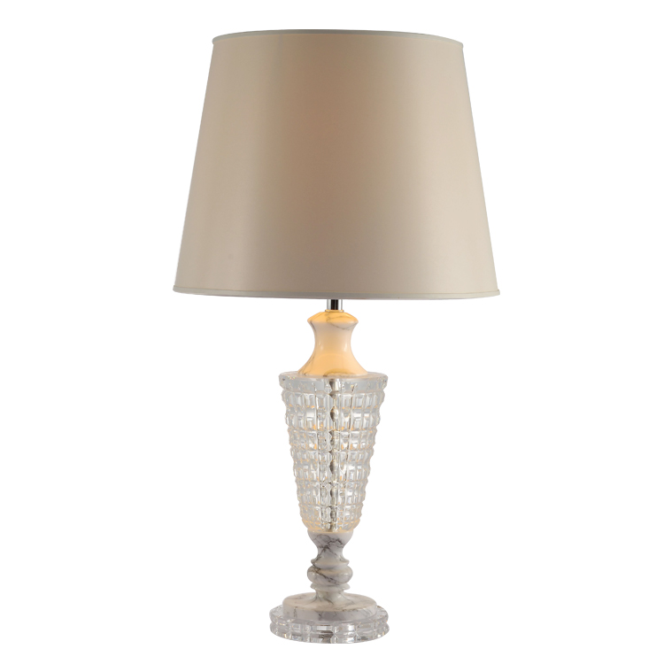 New design luxury clear Crystal lamp body baccarat crystal Table Lamp for home hotel decoration