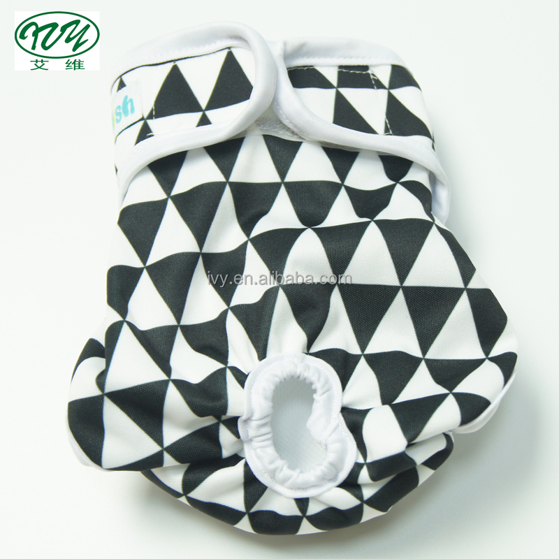 Dog Diapers Washable Reusable Female and Male Dog Diapers Durable Machine Washable 3 Pack Set Diaper