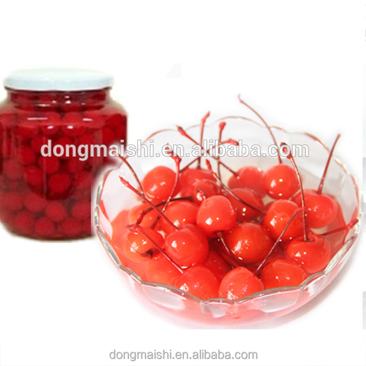 Новый сезон консервы красные Maraschino вишни бренды консервированные фрукты