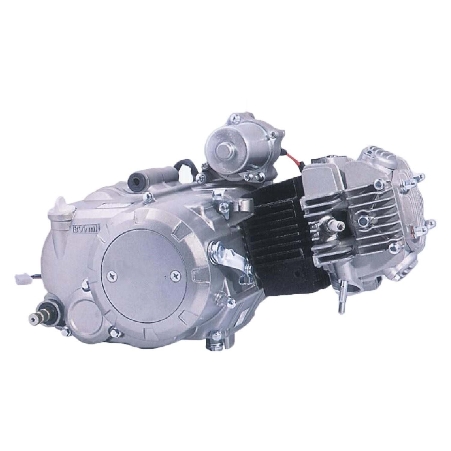 125cc мотоцикл моторный одиночно цилиндровый 4-тактный двигатель с воздушным охлаждением с задним ходом двигателя в сборе для квадроцикла