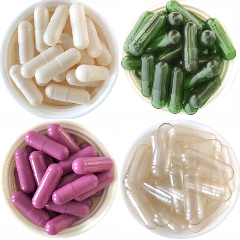 China suppliers new products Clear Size #00 0 1 2 3 Pharmaceutical Grade Separated HPMC Vegetable Empty Capsules Certificated