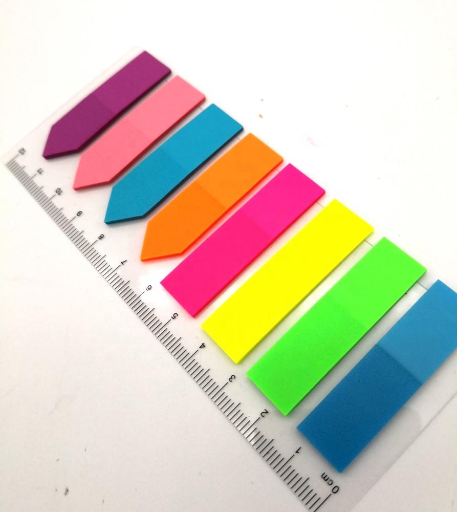 PET color Ассорти самоклеящиеся стрелки и квадратные заметки для школы и офиса