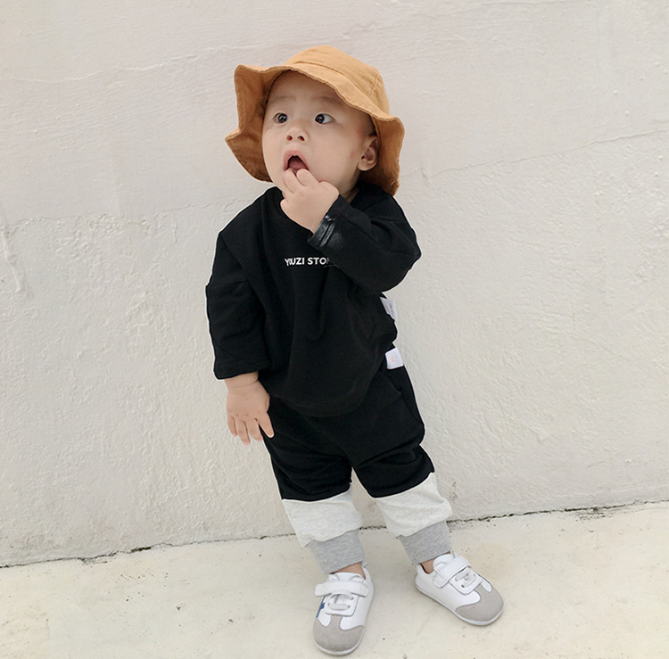 Q2-baby индивидуальный дизайн осень одежда для малышей хлопковая футболка для маленьких мальчиков