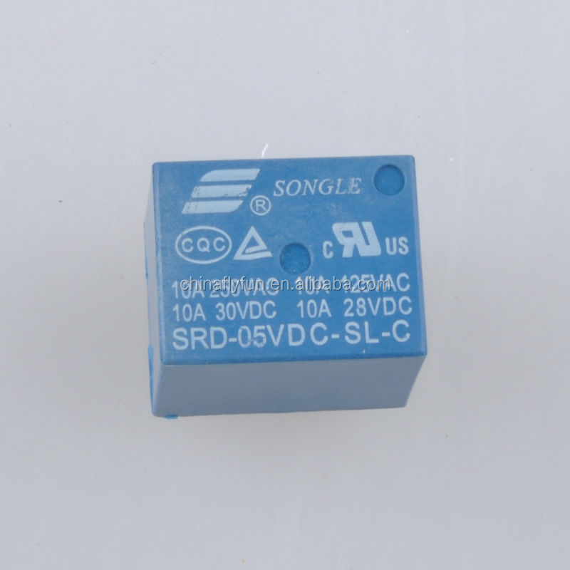 SONGLE Power Relay SRD-5VDC-SL-C Mini 5V DC 10A PCB