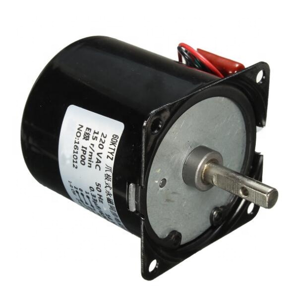 60ktyz AC синхронный мотор-редуктор 220V 14W 40r/мин 7 мм диаметр вала