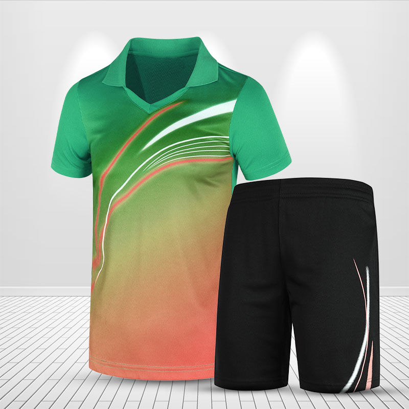 Low MOQ Sublimated Jersey Table Tennis tops Volleyball Uniform Design Colors