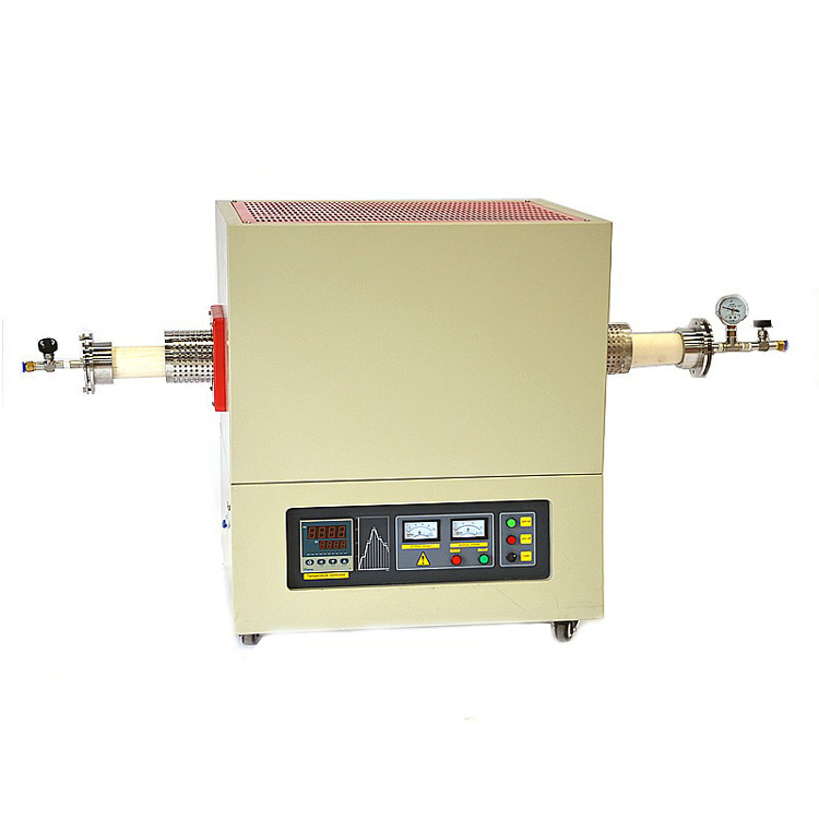 1700 degrees Celsius vacuum tube furnace  high vacuum heating liquid filling gas