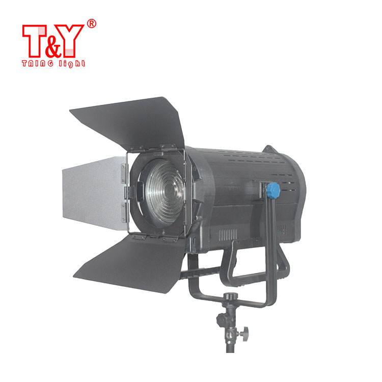 Film shooting equipment bi-color fresnel 200w led video spot light